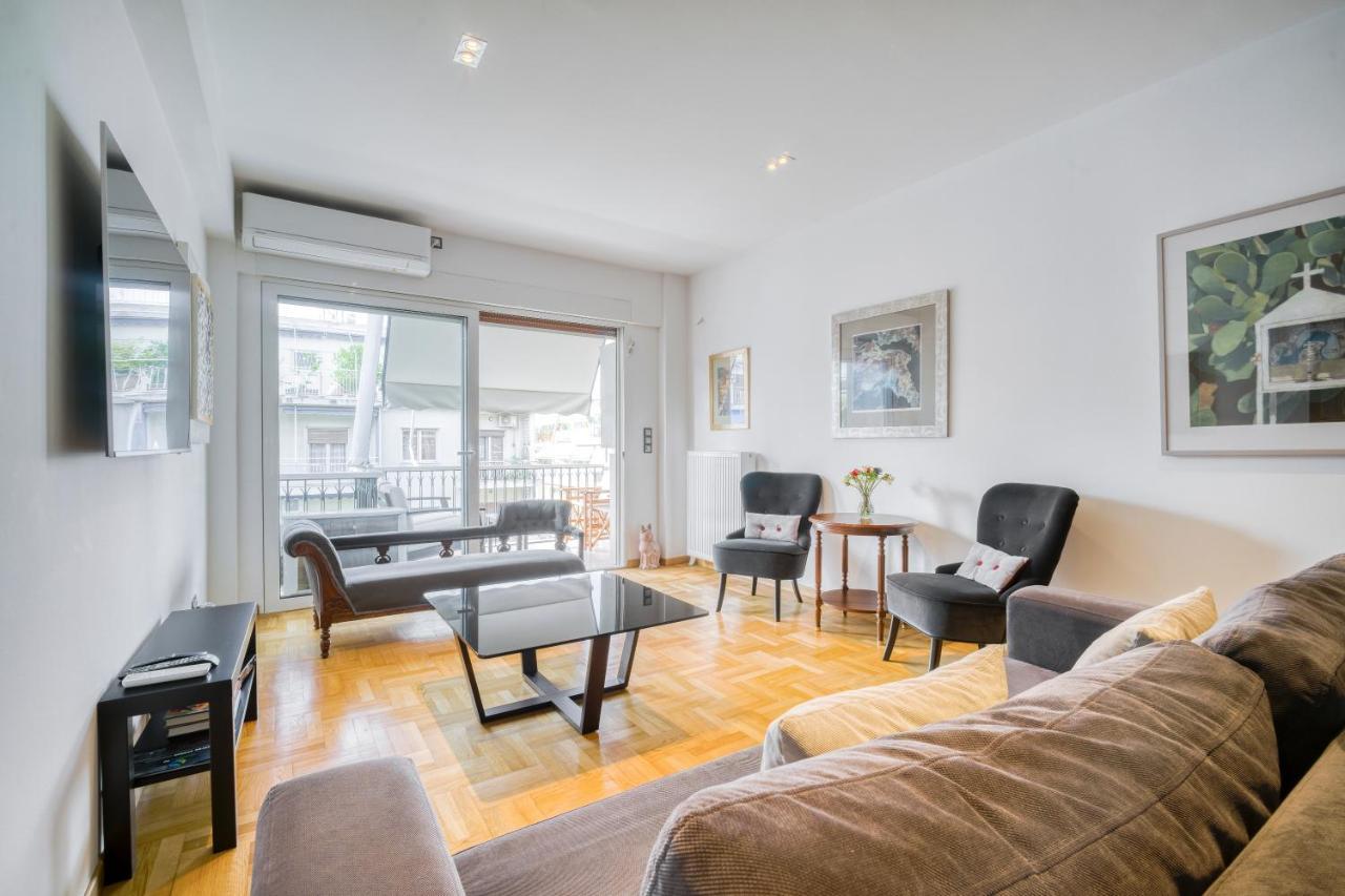 Bright Spacious Luxury Apartment In Prime Central Atene Esterno foto