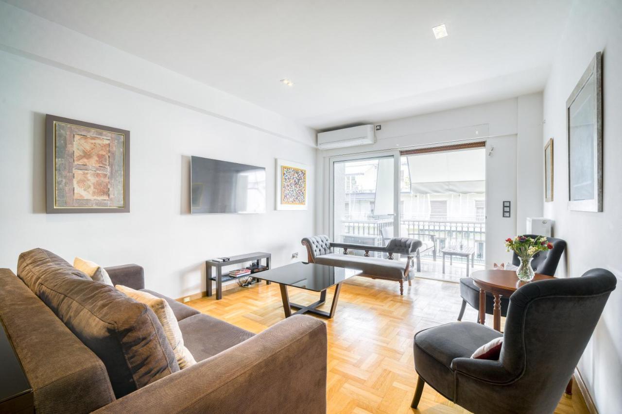 Bright Spacious Luxury Apartment In Prime Central Atene Esterno foto