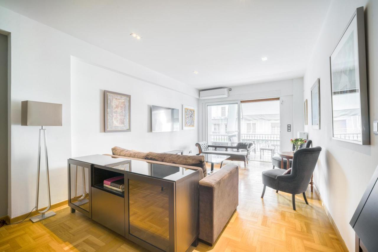 Bright Spacious Luxury Apartment In Prime Central Atene Esterno foto
